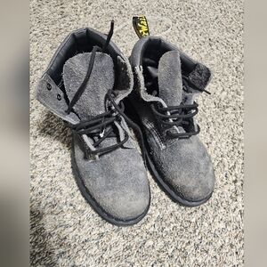 Dr. Martens Charcoal Boots